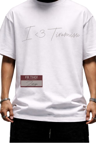ZARIYA – I <3 TIRAMISU TEE