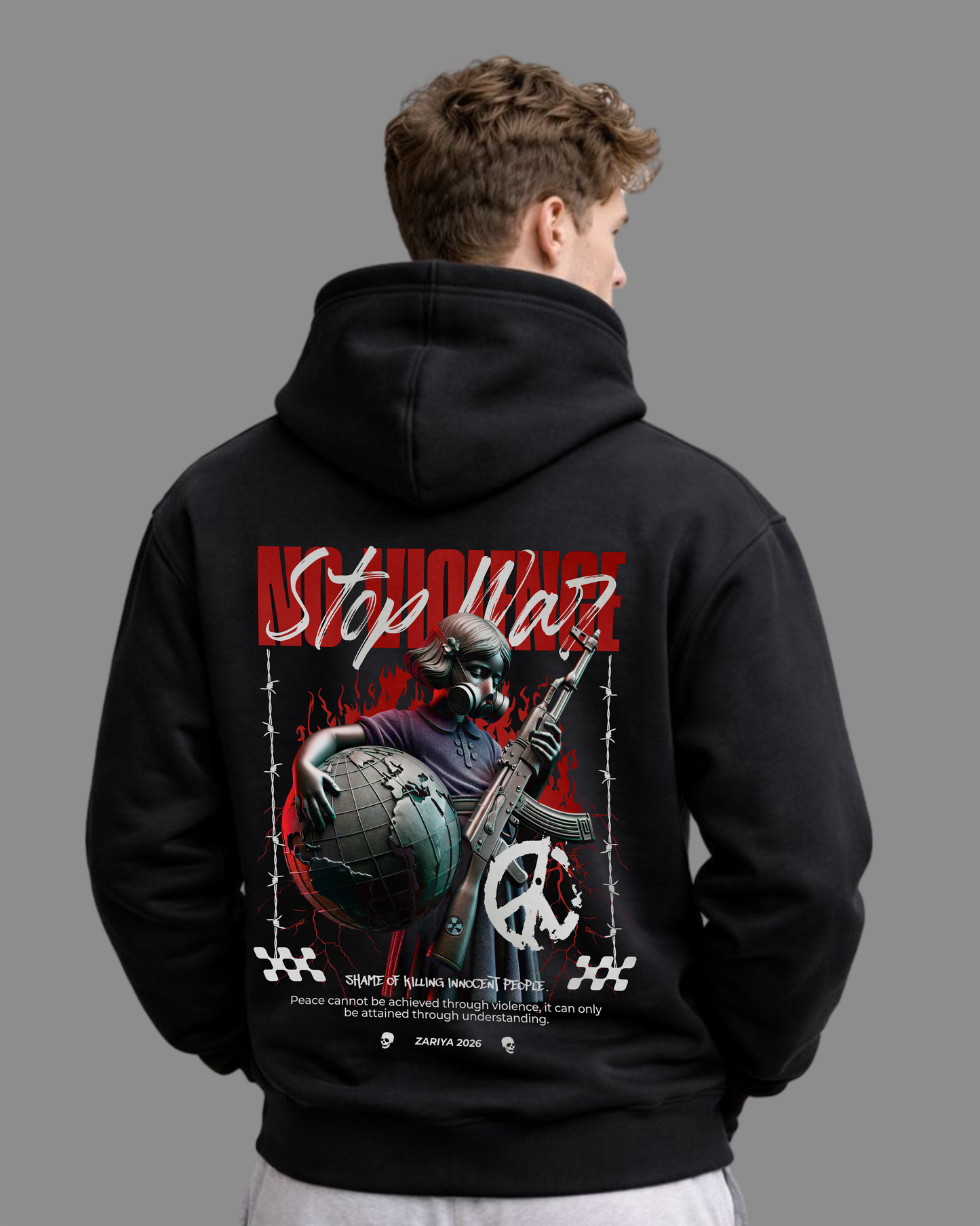STOP WAR HOODIE