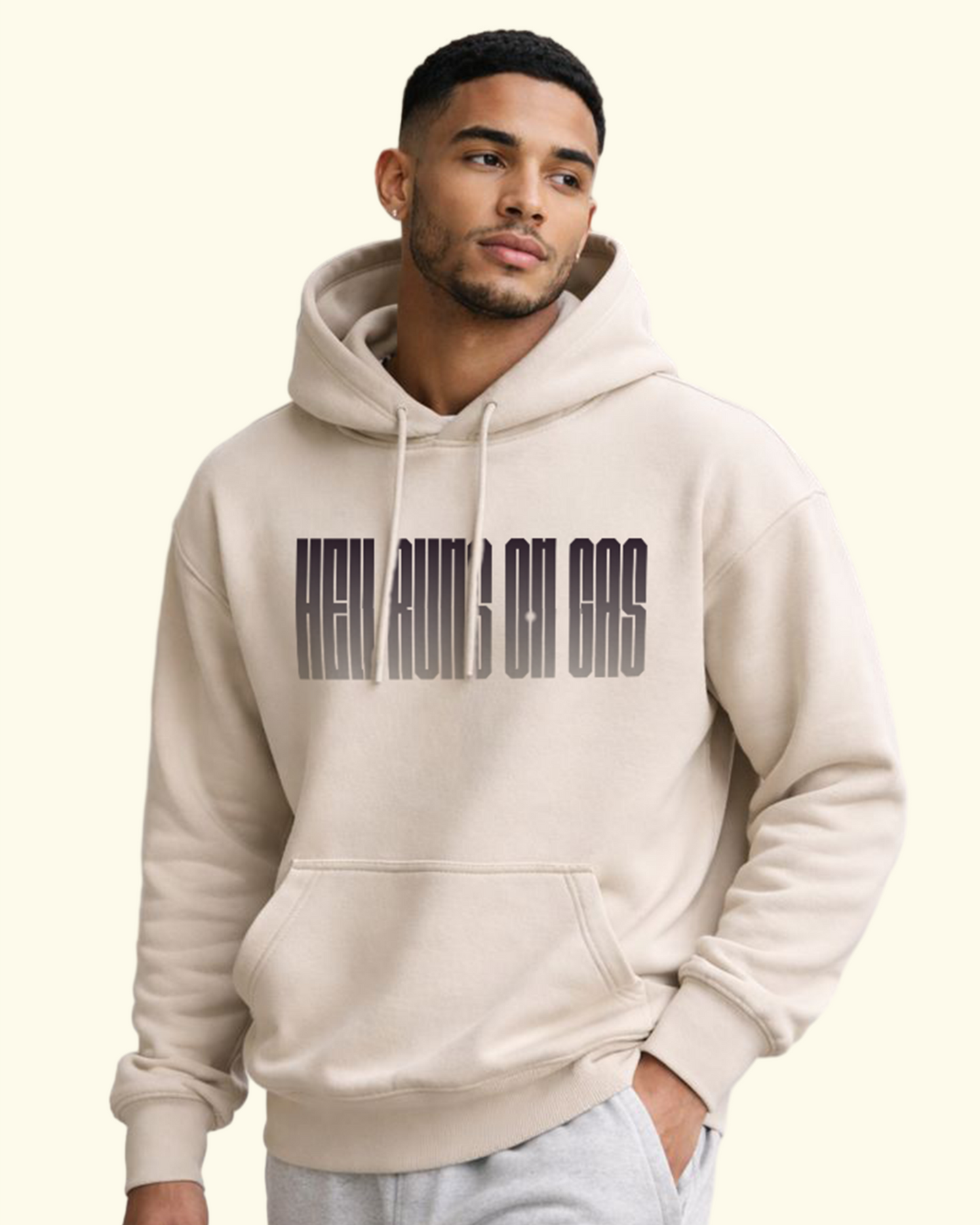 HELL RUNS ON GAS HOODIE