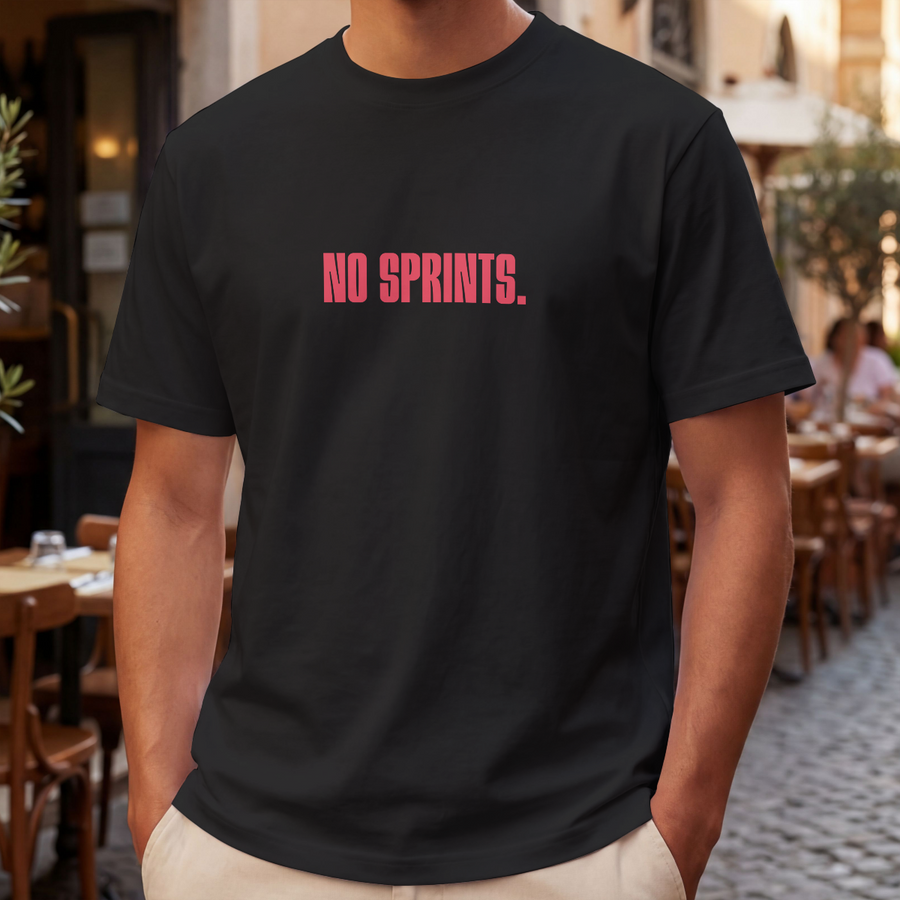 NO SPRINTS TEE