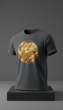 Gallery Gold Graphic T-Shirt